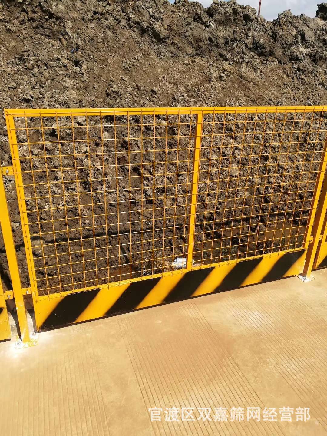 昆明臨時圍擋解決方案 黃色基坑圍欄在施工安全中的關鍵作用